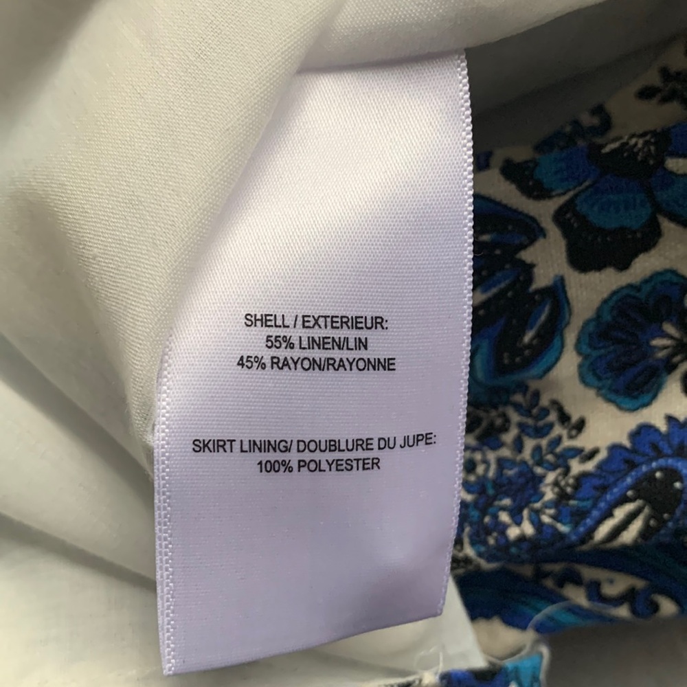 NWT Christian Lacroix blue wrap dress paisley Medium / M NEW - Picture 7 of 8
